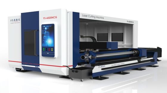 качество  Integrated Fiber Laser Cutting Machine With Large-scale Exchange Table And Surrounding Tube Plate завод