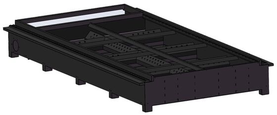 Мощный станок для лазерной резки с ЧПУ с высокой динамической реакцией, стабильной точностью резки и мощностью лазера 12000-40000 Вт